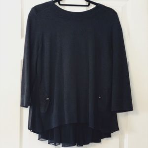 Moth (Anthropologie) Black Sweater Size Large